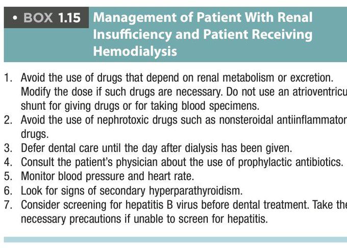 Renal insufficiency