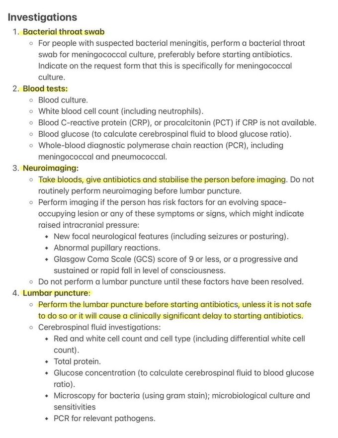 Acute Bacterial Meningitis V