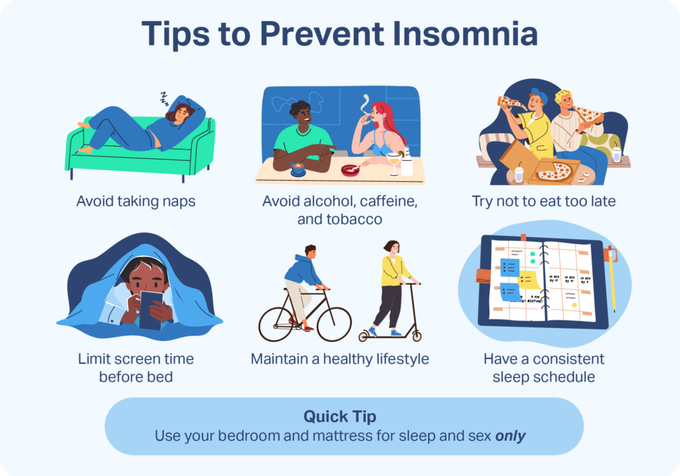 Tips To Prevent Insomnia MEDizzy