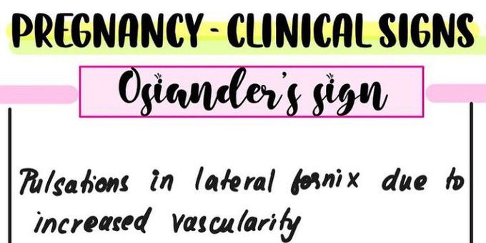 Osiander's Sign