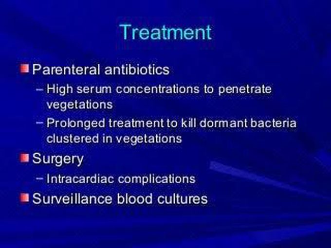 Endocarditis treatment