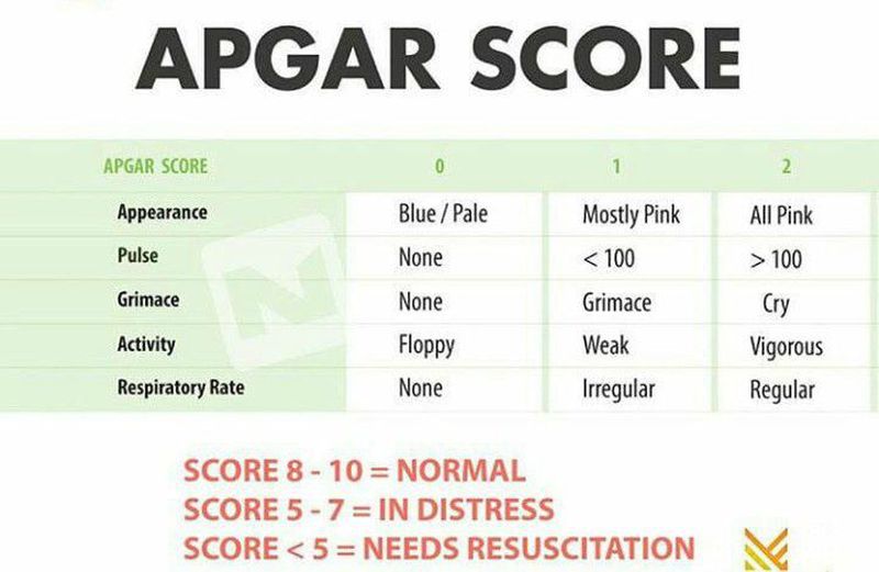 Apgar score - MEDizzy