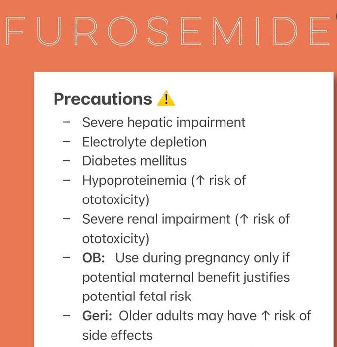 Furosemide IV