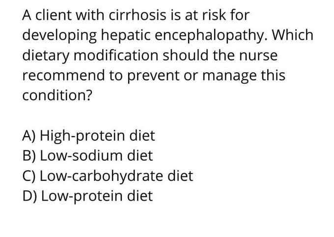 Dietary Modification