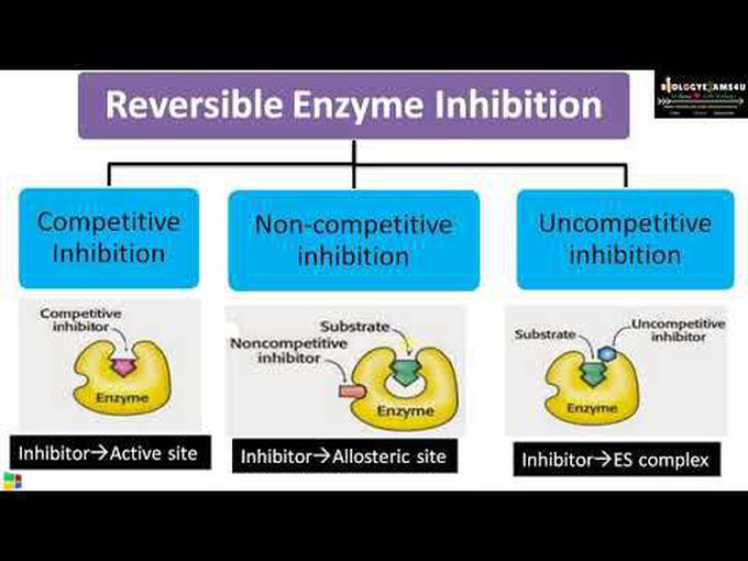 Inhibition of Enzymes(reversible)