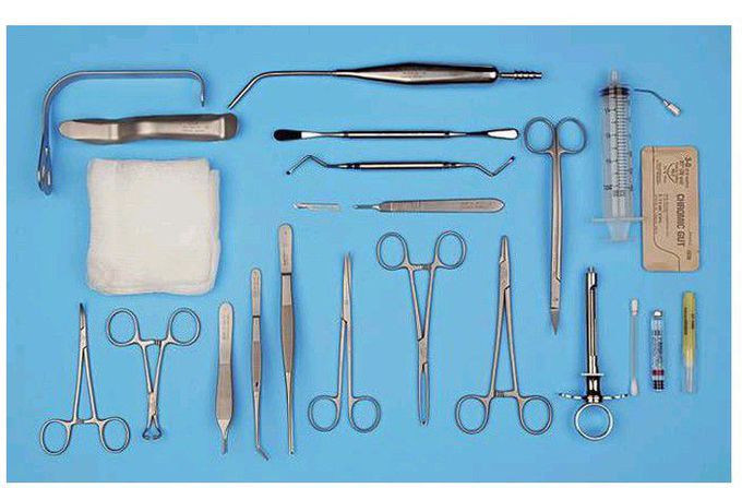 Biopsy tray