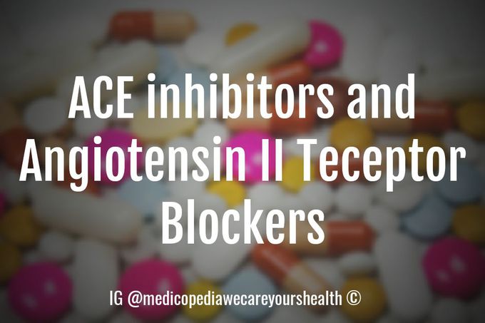 ACE inhibitors and angiotensin II receptor blockers