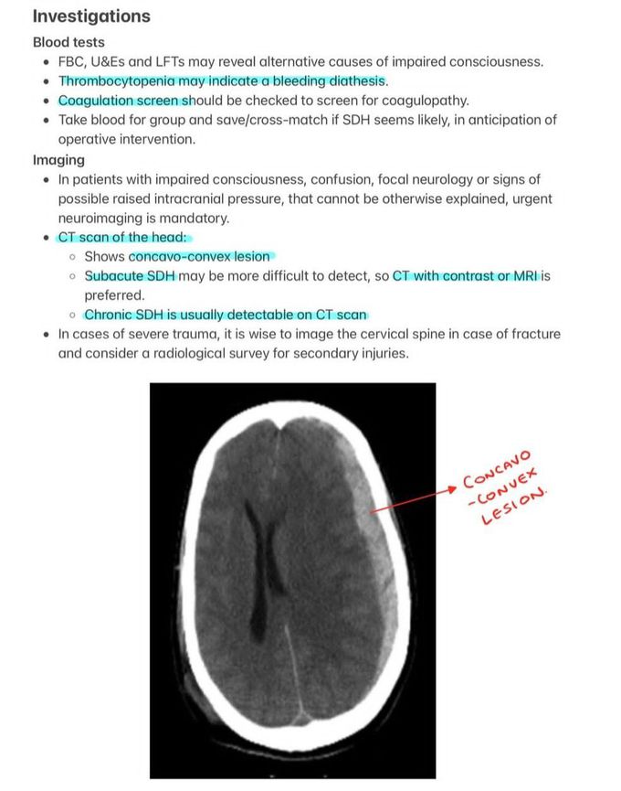 Subdural Hematoma III