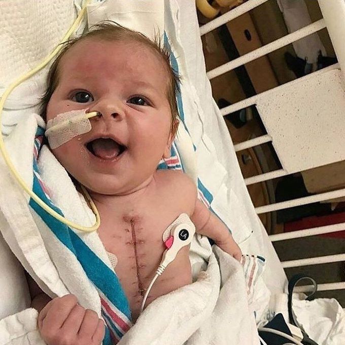 Say hello ,this litle hero...