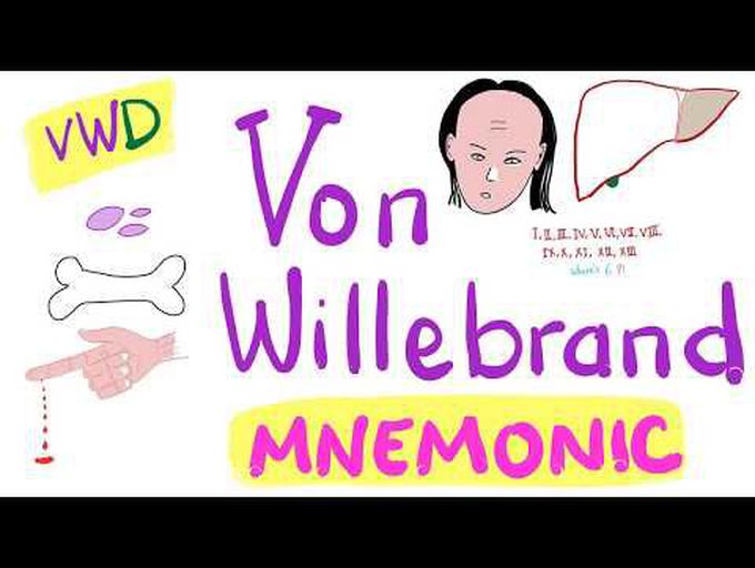 Von Willebrand Disease (VWD) Mnemonic