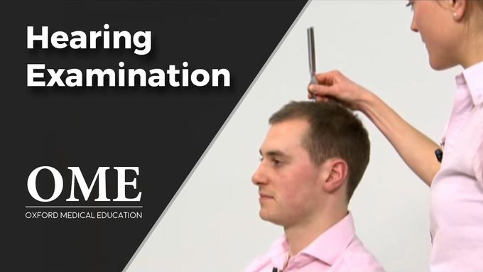 Hearing Test (Rinne and Weber Examinations) - ENT