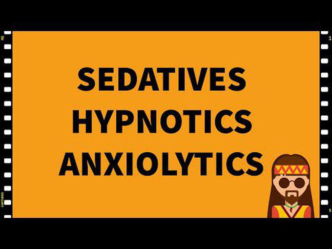 Sedatives, anxiolytics drugs pharmacology