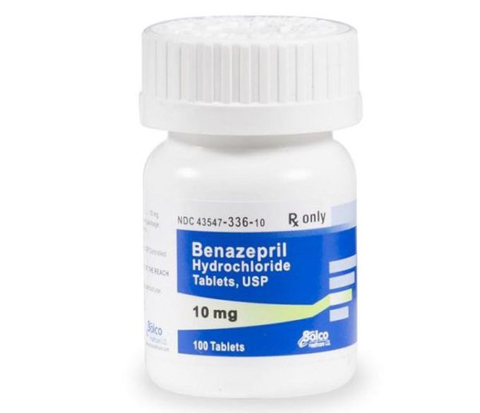 Benazepril hydrochloride (Lotensin)