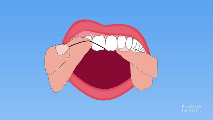 You've probably been flossing all wrong — here's the right way to do it