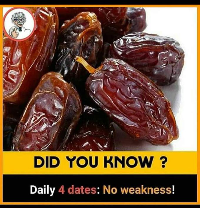 4 dates a day ! No weakness!