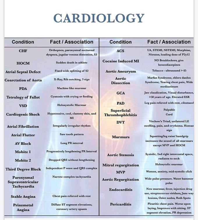 Cardiology