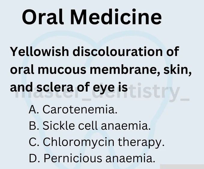 Yellowish Discolouration