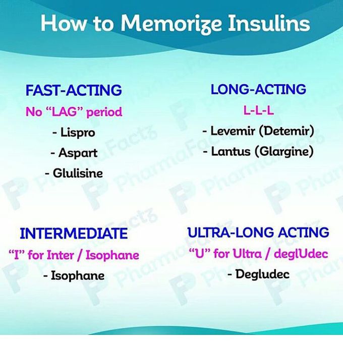 how to memorize insoline