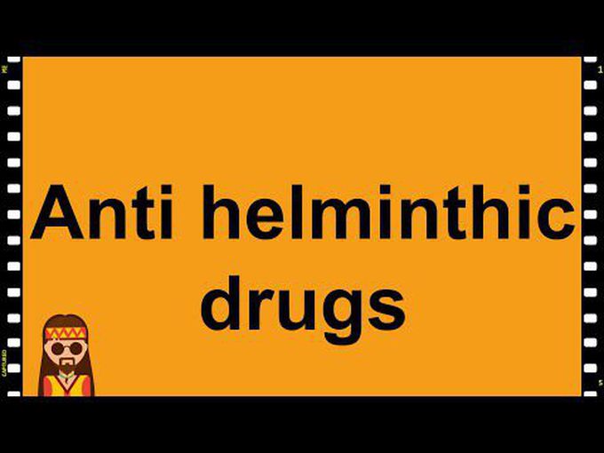 Important Anti-helminthic Drugs