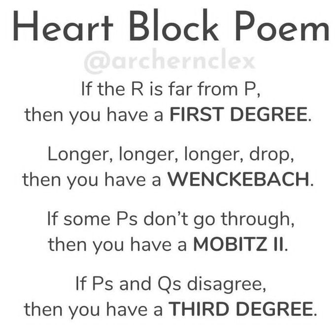 Heart Block Poem