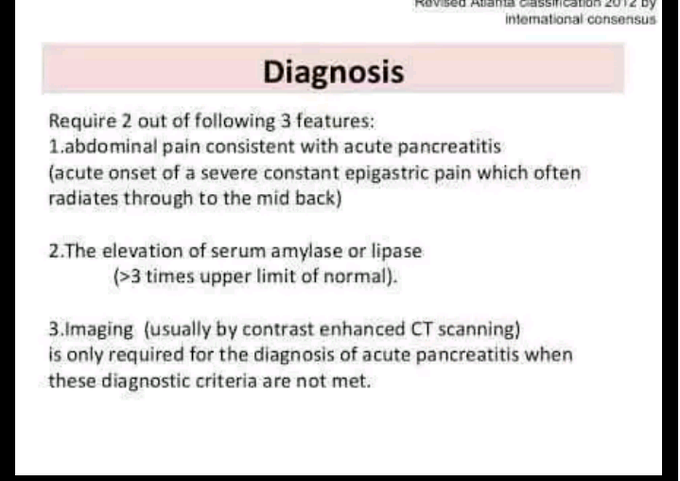 Acute pancreatitis