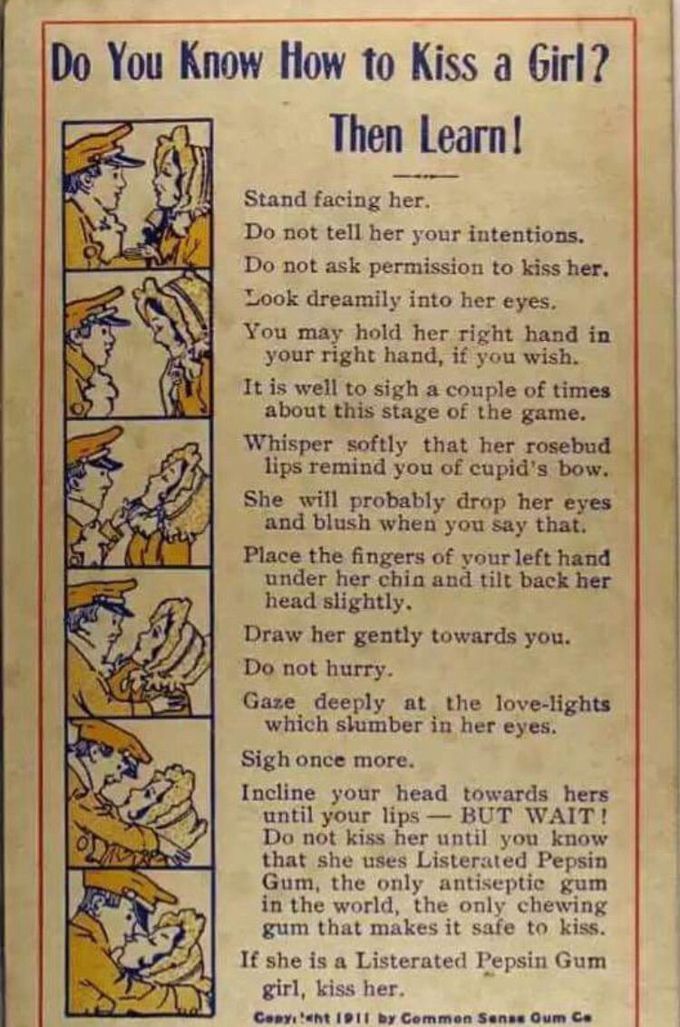 Listerated Pepsin Gum....