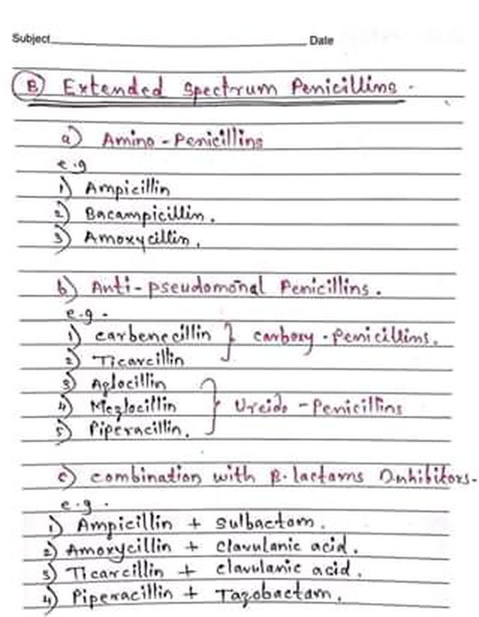 Phermaceatical microbiology Antibiotics 3