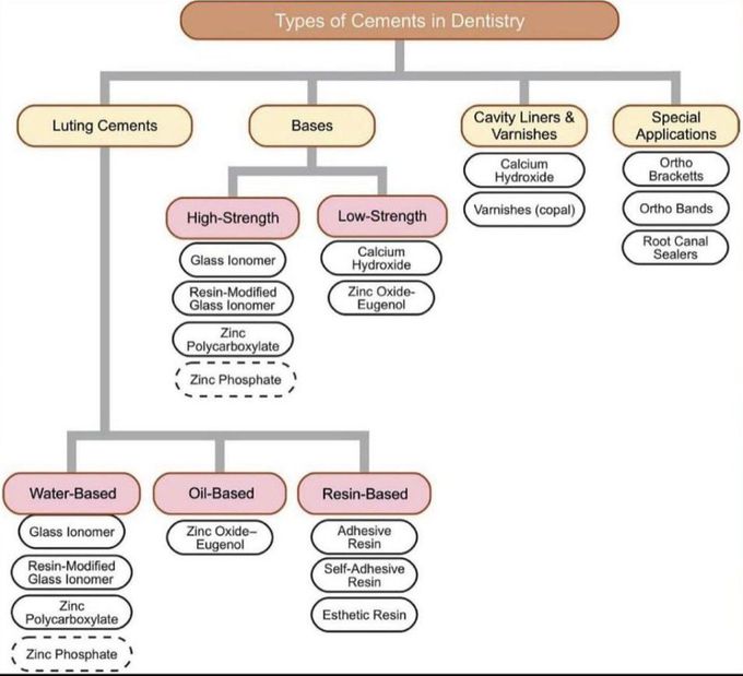 Types of Cements MEDizzy