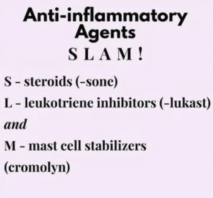 Anti Inflammatory Agents