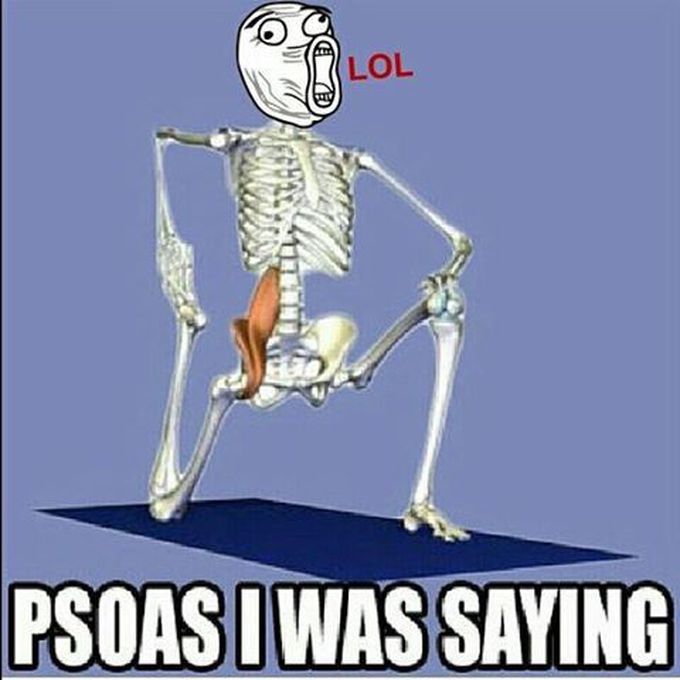 Psoas I was saying