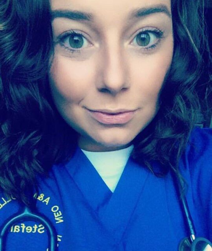 Nothing I love more than to wear my scrubs!