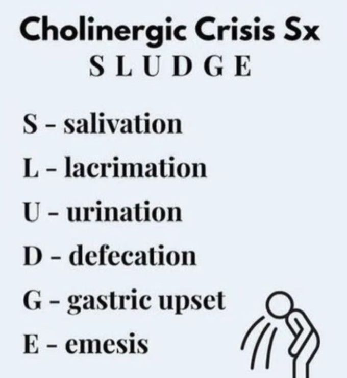 Cholinergic Crisis Mnemonic