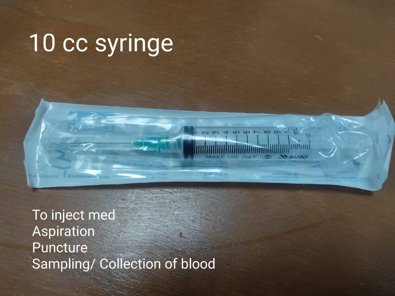 10cc Syringe MEDizzy