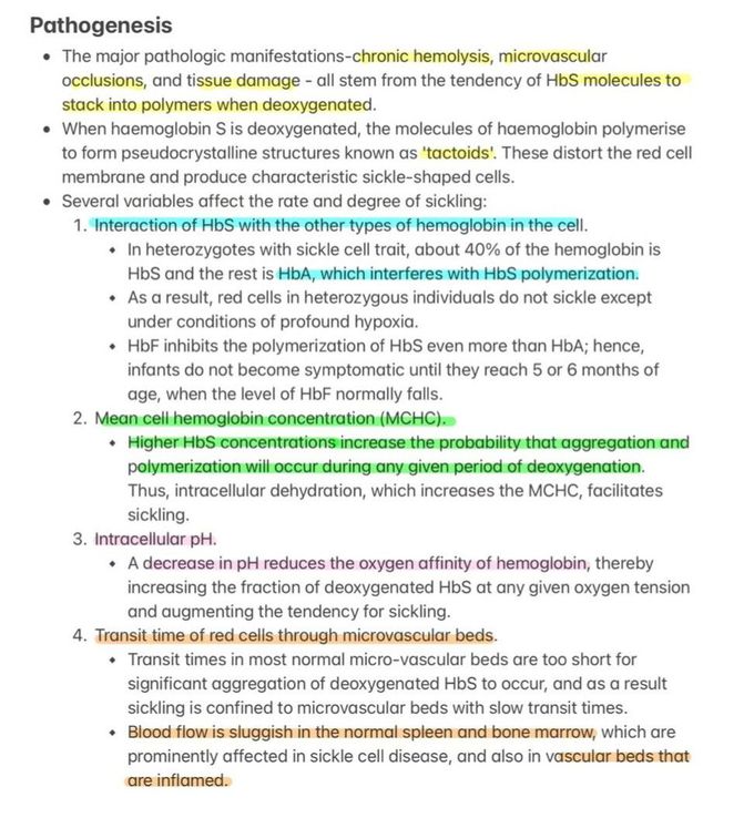 Sickle Cell Disease III