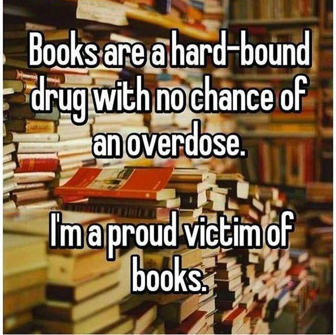 I M A PROUD VICTIM OF BOOKS 📖