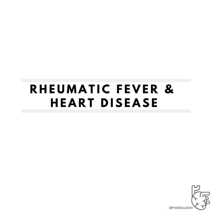 Rheumatic fever and heart disease