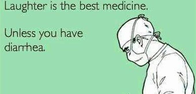 Laugh whatever happens in life