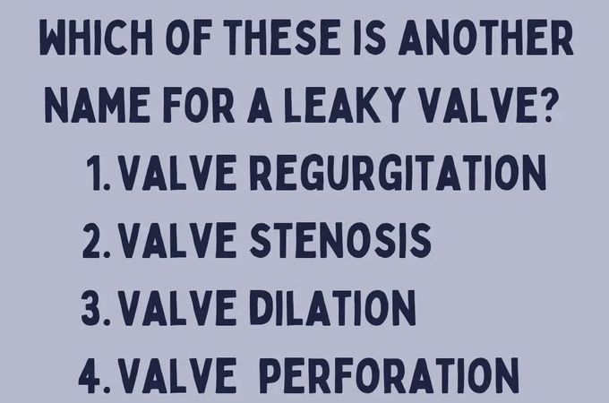Leaky Valves