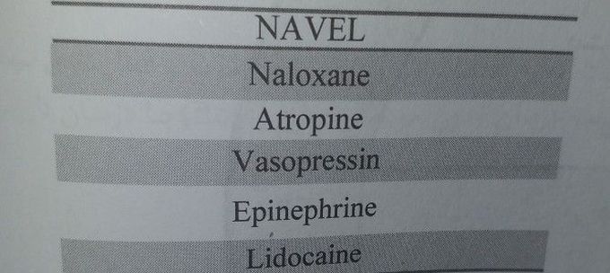 Drugs you can administer through intubation tube.