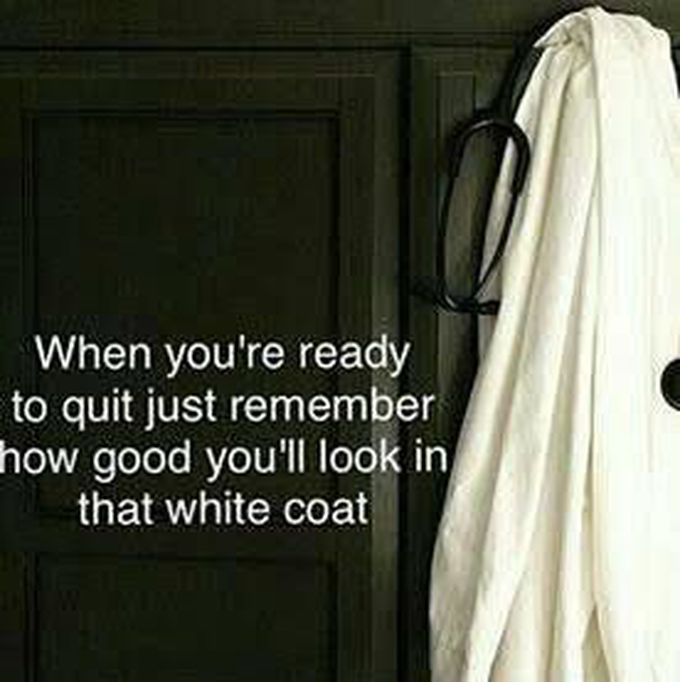 White coat😍😍😍