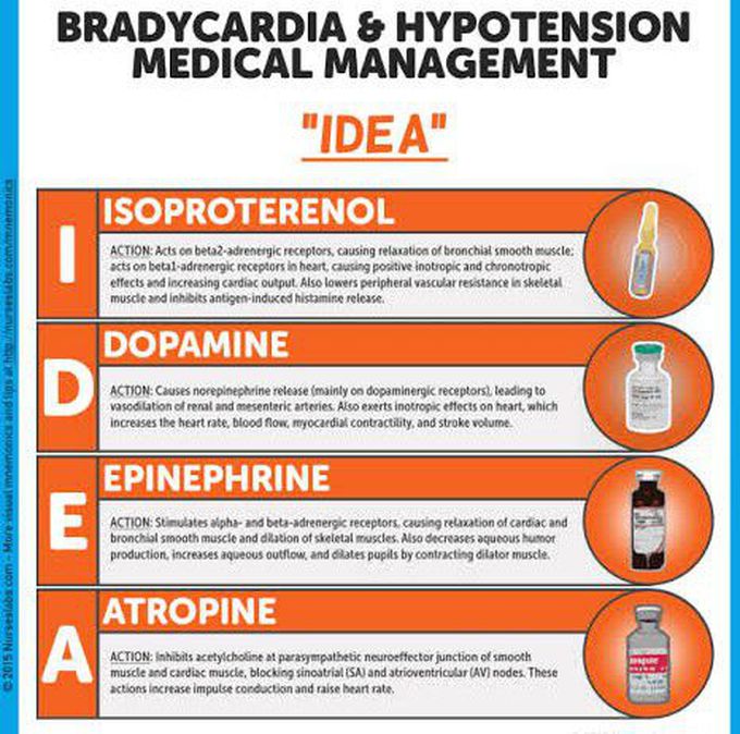 Drugs for Bradycardia