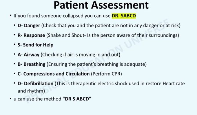 Basic Life Support- Patient Assessment