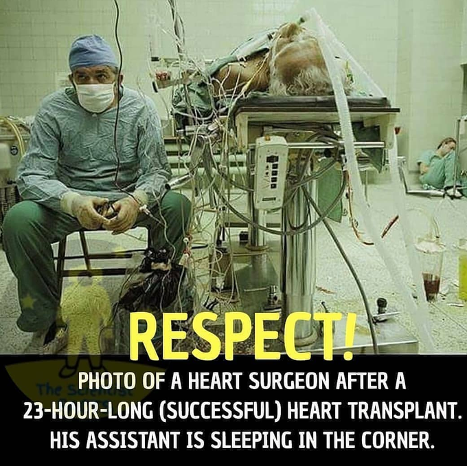 Doctor's hardwork