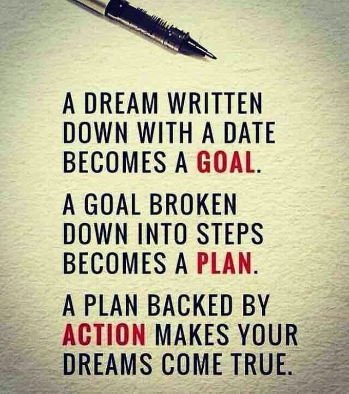 Hard work makes dreams come true☺