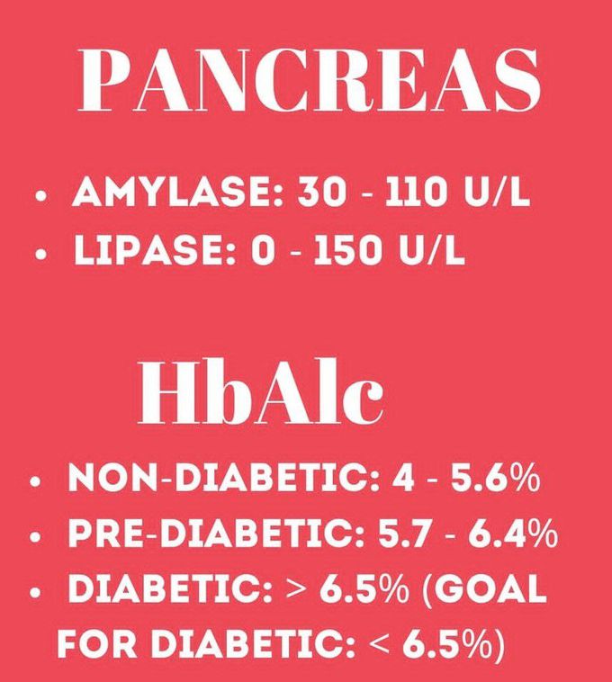 Pancreas and HbA1c