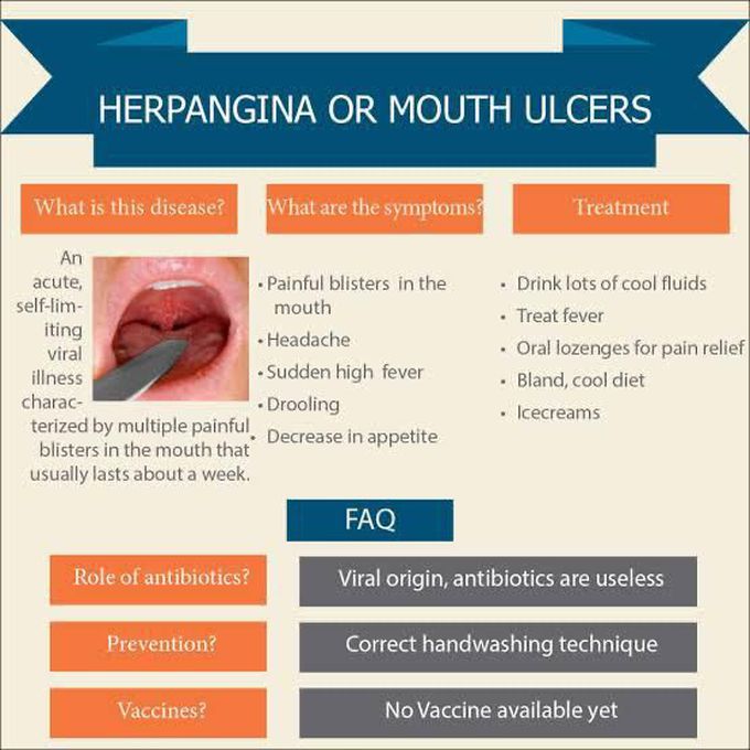 Herpangina causes