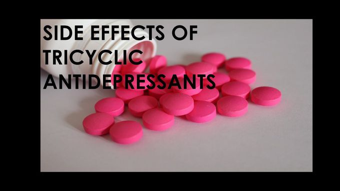 Flashcard- Side effects of tricyclic antidepressants