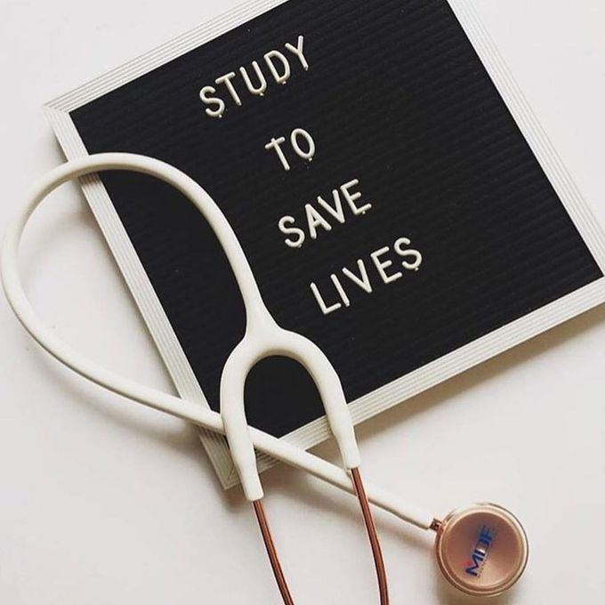 Study to save lives.