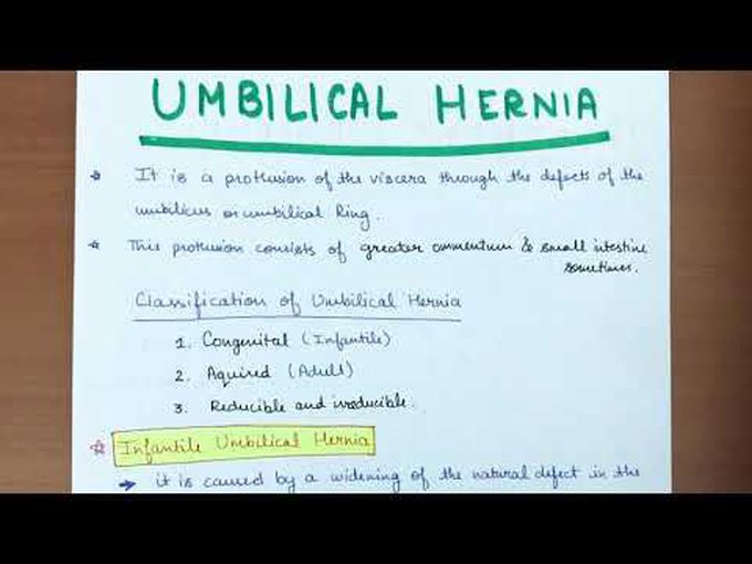 Umbilical and Paraumbilical Hernia