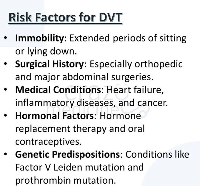 Deep Vein Thrombosis III